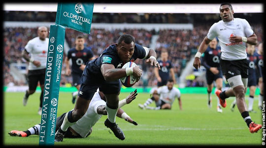 England Fiji Semesa Rokoduguni
